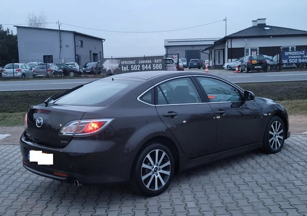 Mazda 6 cena 24990 przebieg: 190000, rok produkcji 2011 z Kutno małe 407